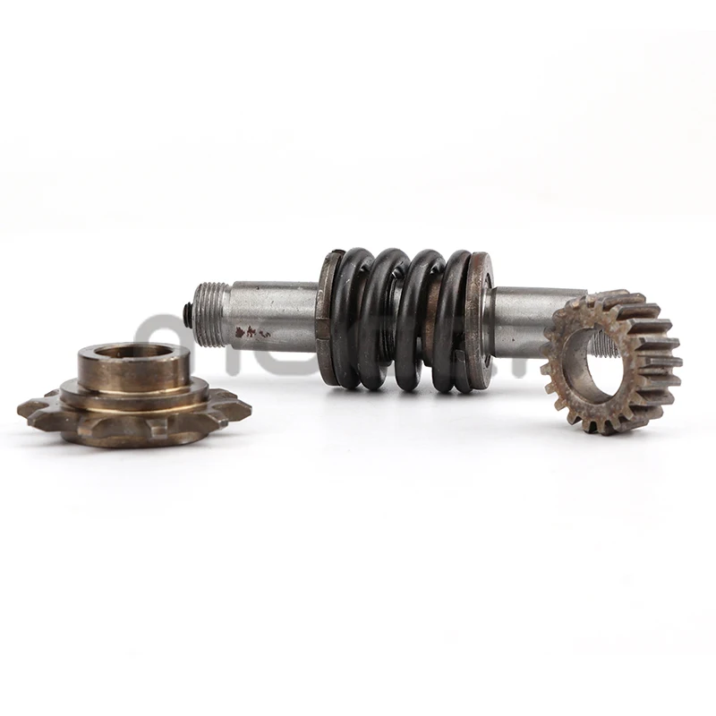 Cadena de transmisión y piñón para moto 2 tiempos 50cc