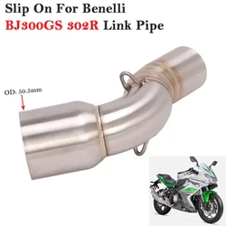 Tubo intermedio de escape de 51 mm para Benelli BJ300GS/302R
