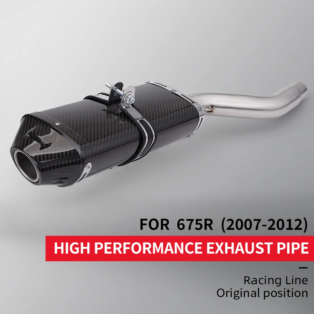Silenciador escape Yoshimura para Triumph Daytona 675 2006-2012