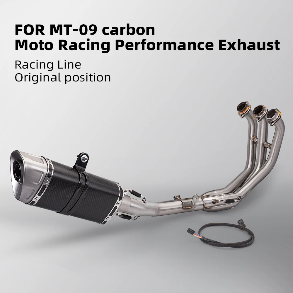 Escape completo MT09 Yamaha MT09SP FZ09 2021-2023 acero inoxidable