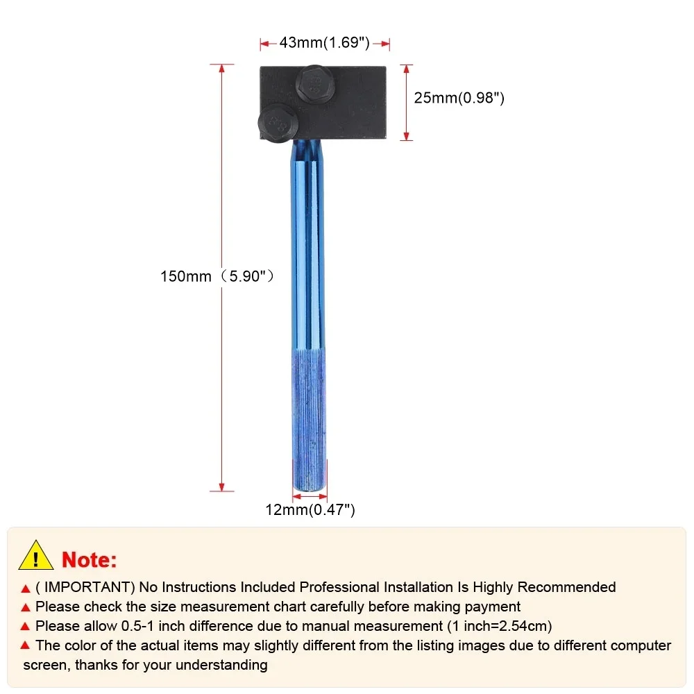 Abocardador doble 45° SAE para tubería de freno 3/16 pulgadas - imagen 2
