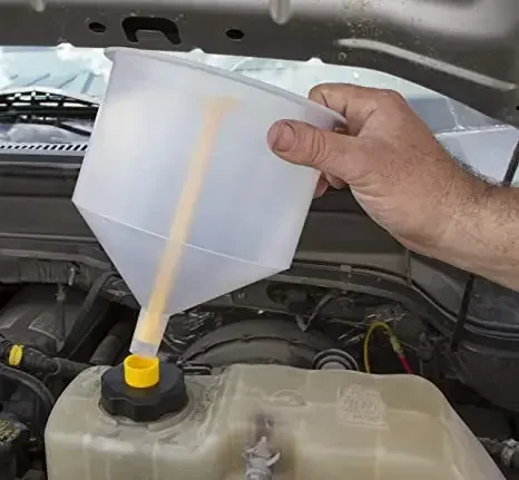 Embudo refrigerante con válvula para radiador – Kit rellenar circuito - imagen 3