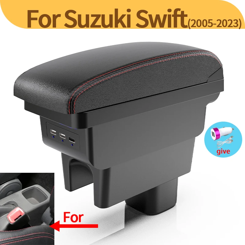 Reposabrazos Suzuki Swift 2005-2023 – caja almacenamiento interior - imagen 4