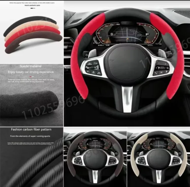 Protector antideslizante de volante fibra carbono – Dodge Viper Neon - imagen 2