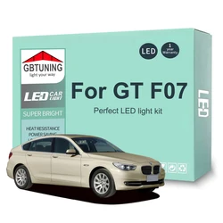 Kit bombillas LED interior BMW Serie 5 GT F07 CANbus