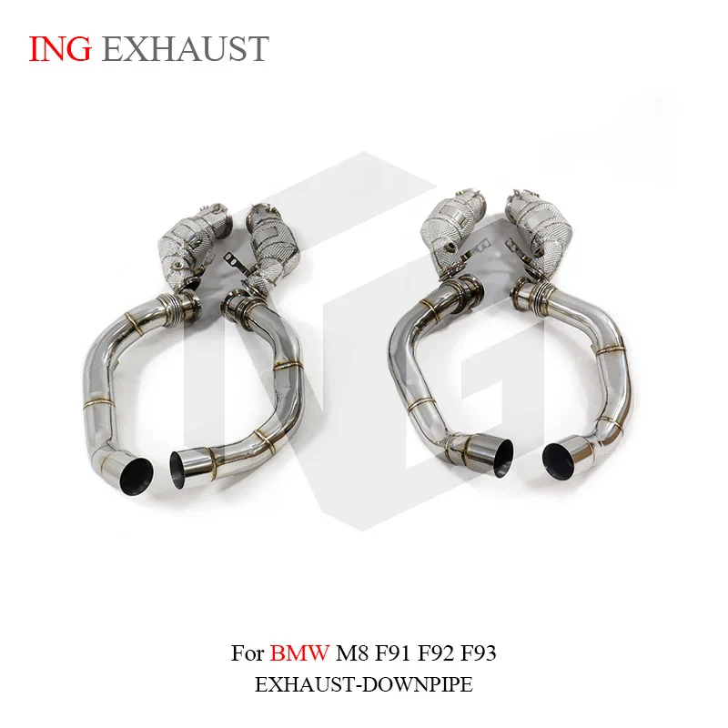 Tubo de bajada catalítico ING Performance S304 para competición X5M X6M F95 F96 2020-2023 - imagen 5