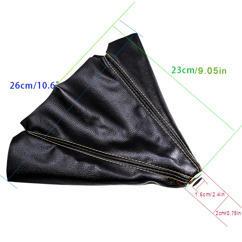 Collar cambio cuero PU universal – perilla bota coche - imagen 4