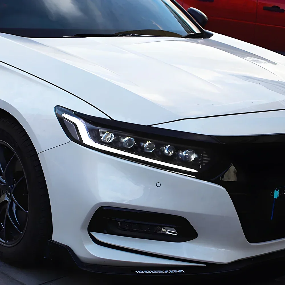 Faros LED delanteros para Honda Accord 2018-2020 con proyector