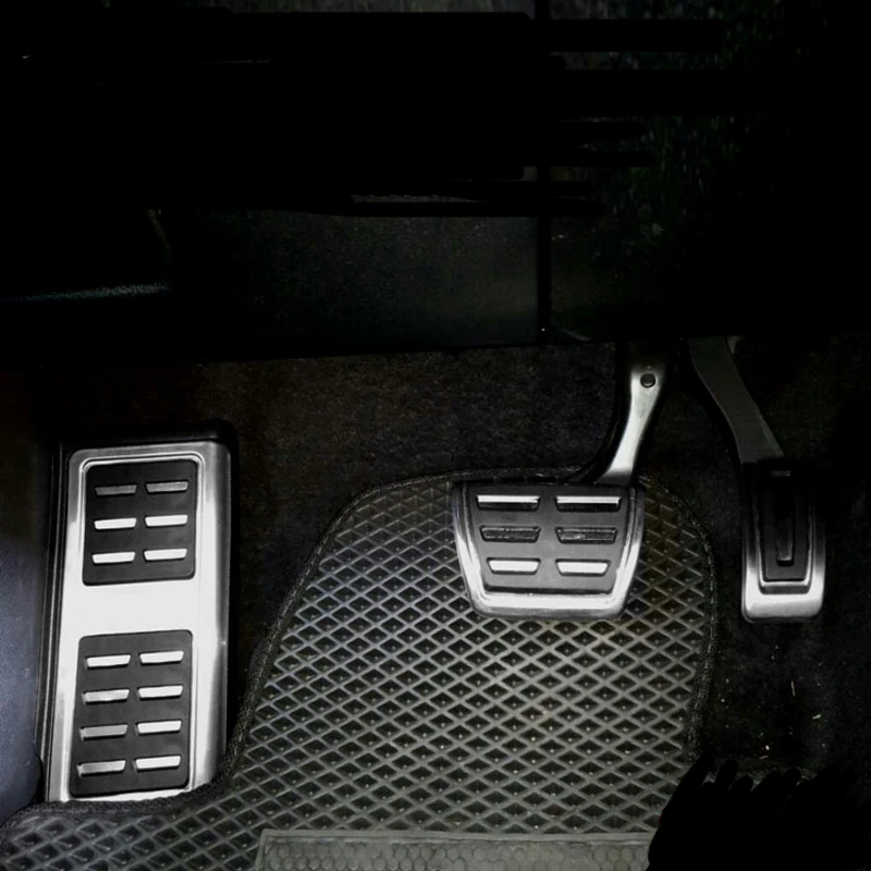 Kit pedales acero inoxidable pedal acelerador – VW Golf 7 8 Audi Q2 A7