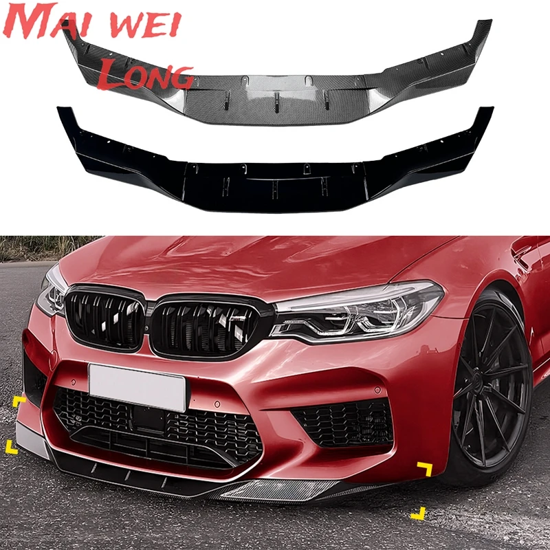 Splitter divisor BMW M5 F90 negro brillante