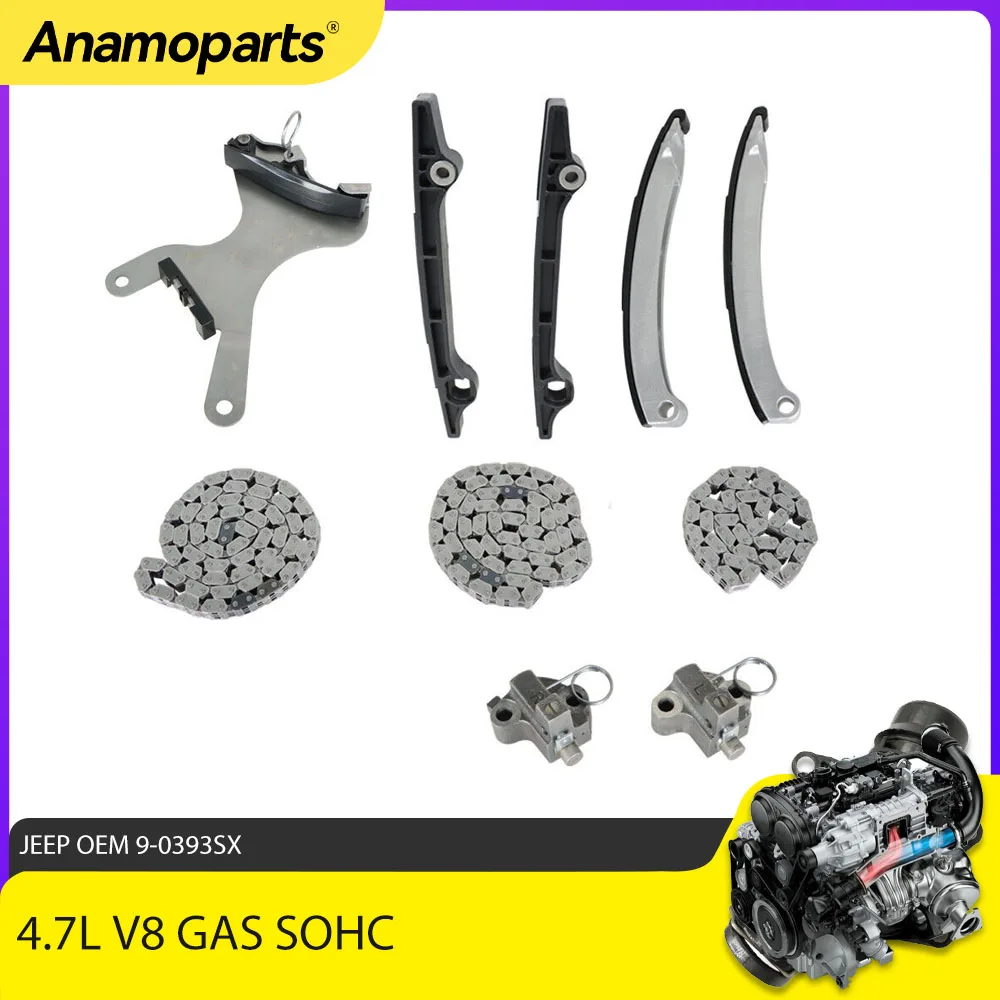 Cadena distribución V8 4.7L – Dodge Ram 1500 Grand Cherokee 99-08 - imagen 4
