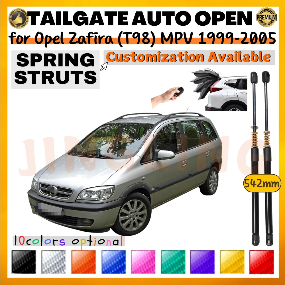 Puntales de maletero Opel Zafira A 1999-2005