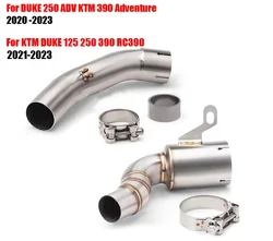 Silenciador escape modificado para DUKE 125-390 Adventure RC390 2020-2023