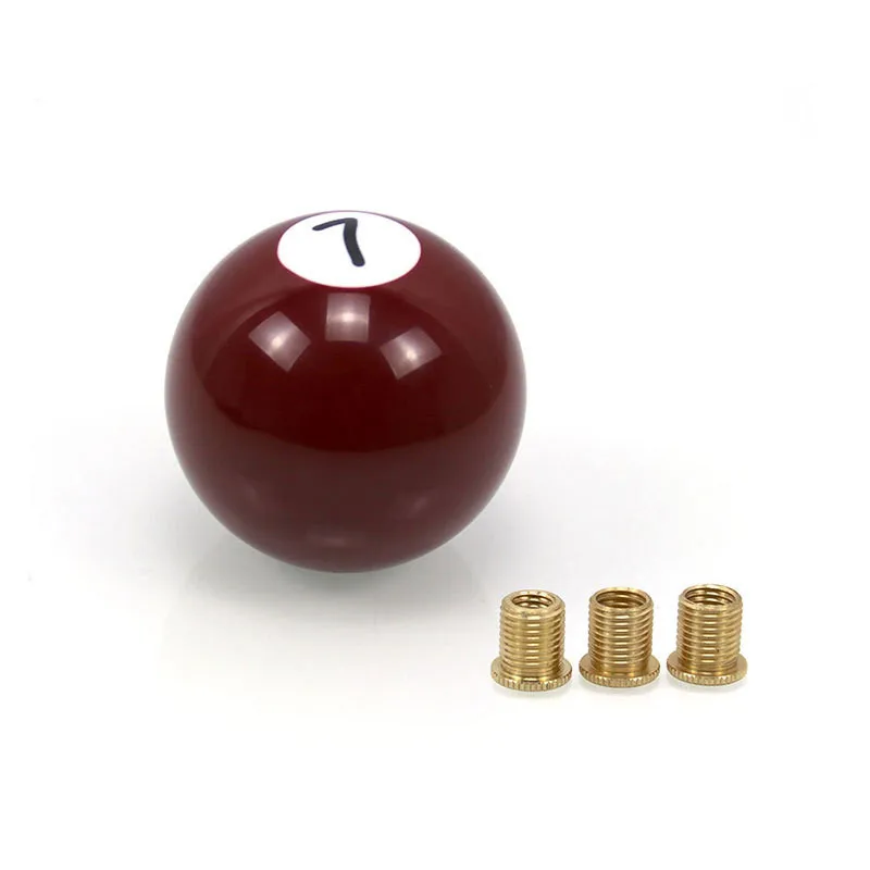 Pomo palanca cambios universal marrón talla 7 – Coche