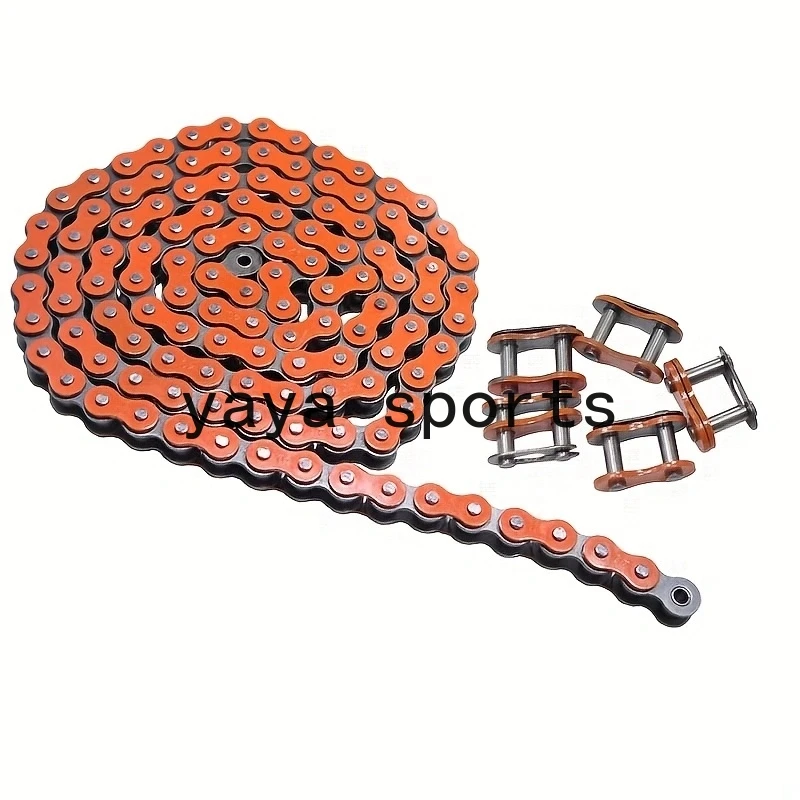 Cadena de transmisión 420/428 de colores para pit bike, ATV y scooter - imagen 2