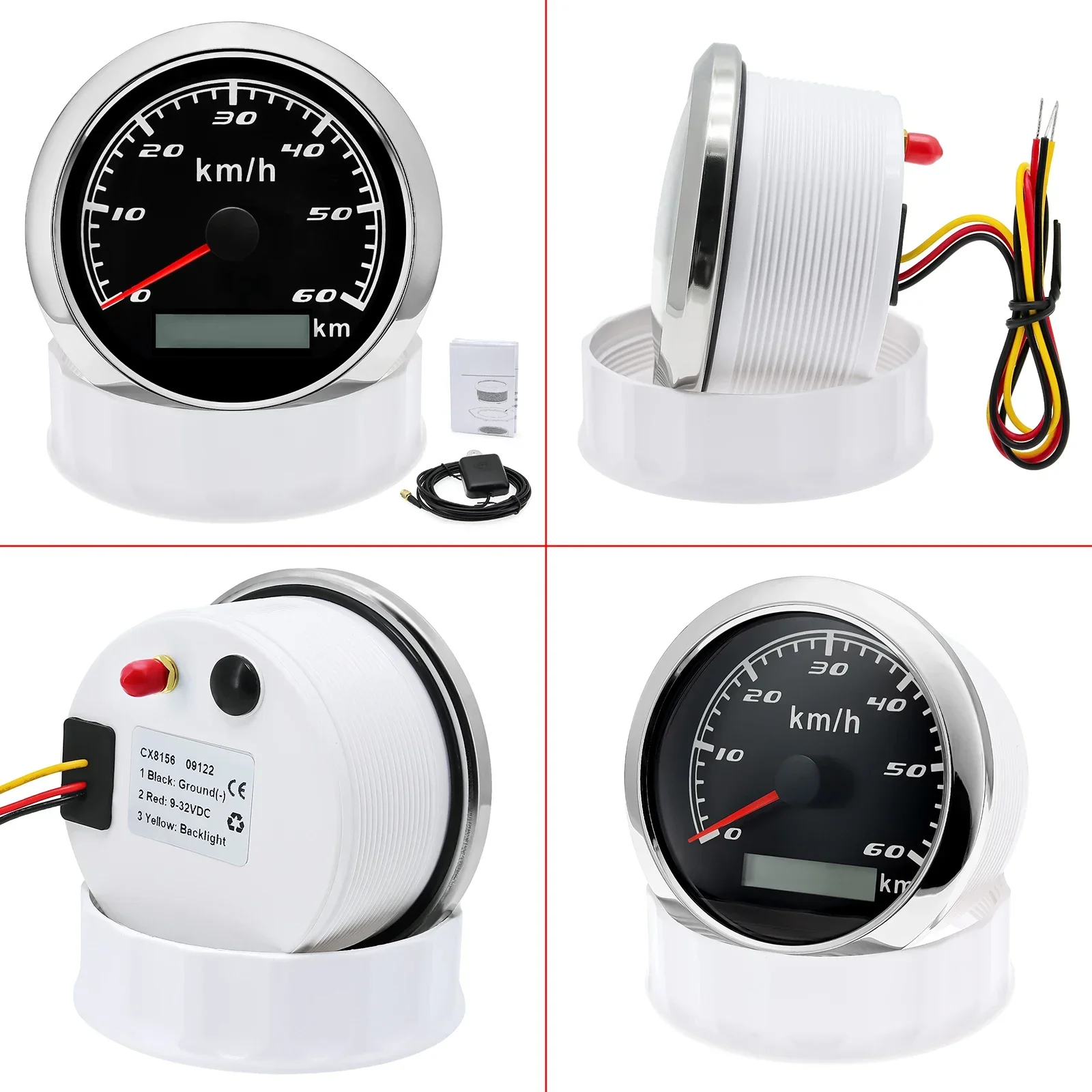 Velocímetro GPS LED de 7 colores para coches - imagen 5