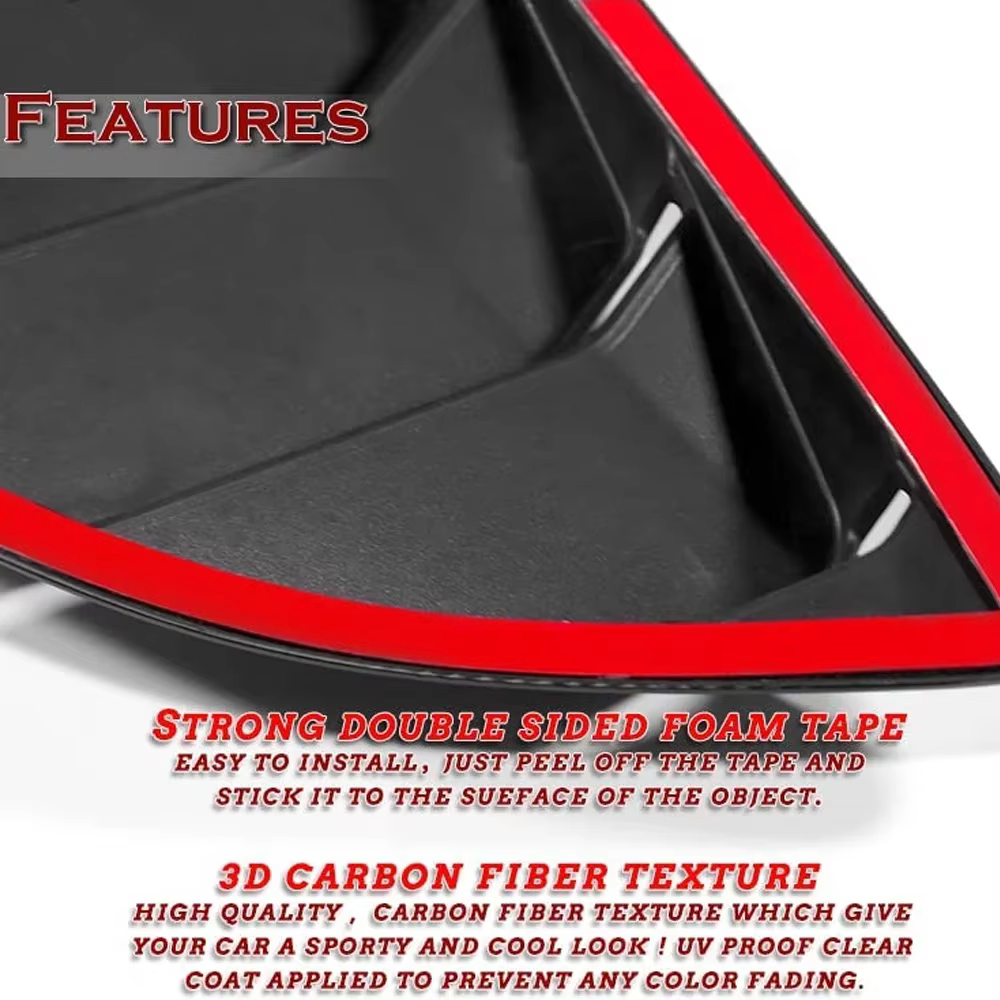 Paneles ventana trasera ABS ventilación – Subaru BRZ y Toyota GR86 - imagen 4