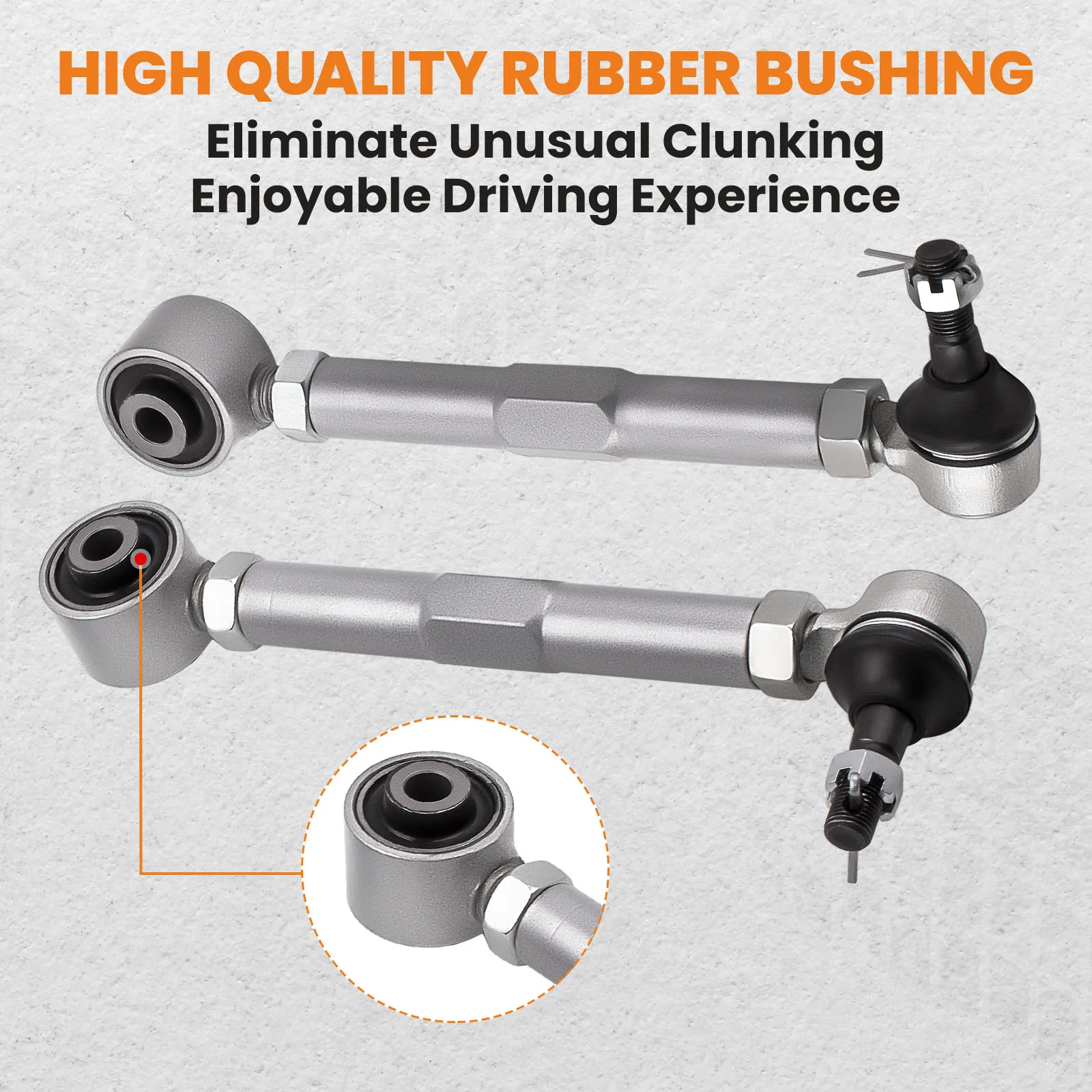 1 Par de Brazos de Control del Dedo del Pie Trasero Ajustables para Lexus IS200 IS300 GS430 2000-2005 - imagen 5