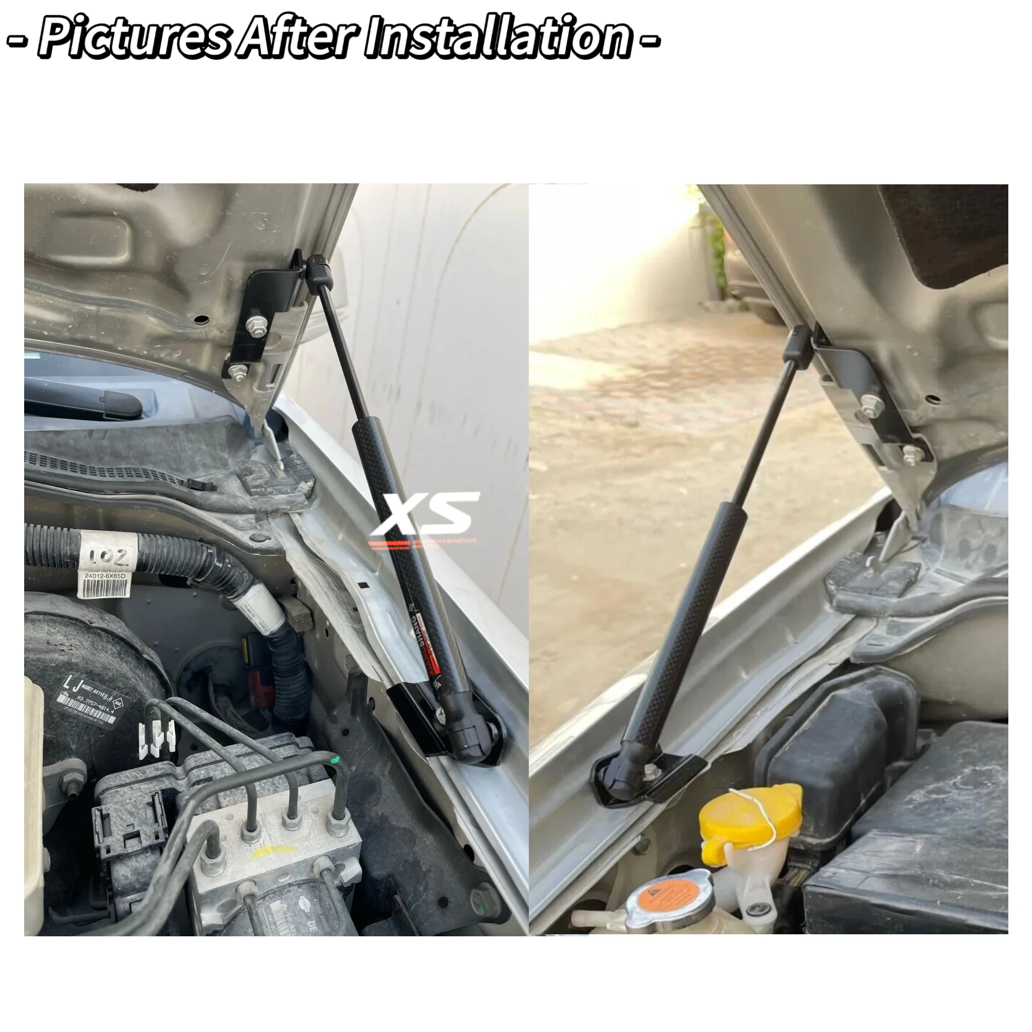 Amortiguadores de capó gas Nissan Navarra D40 Frontier Pathfinder - imagen 3