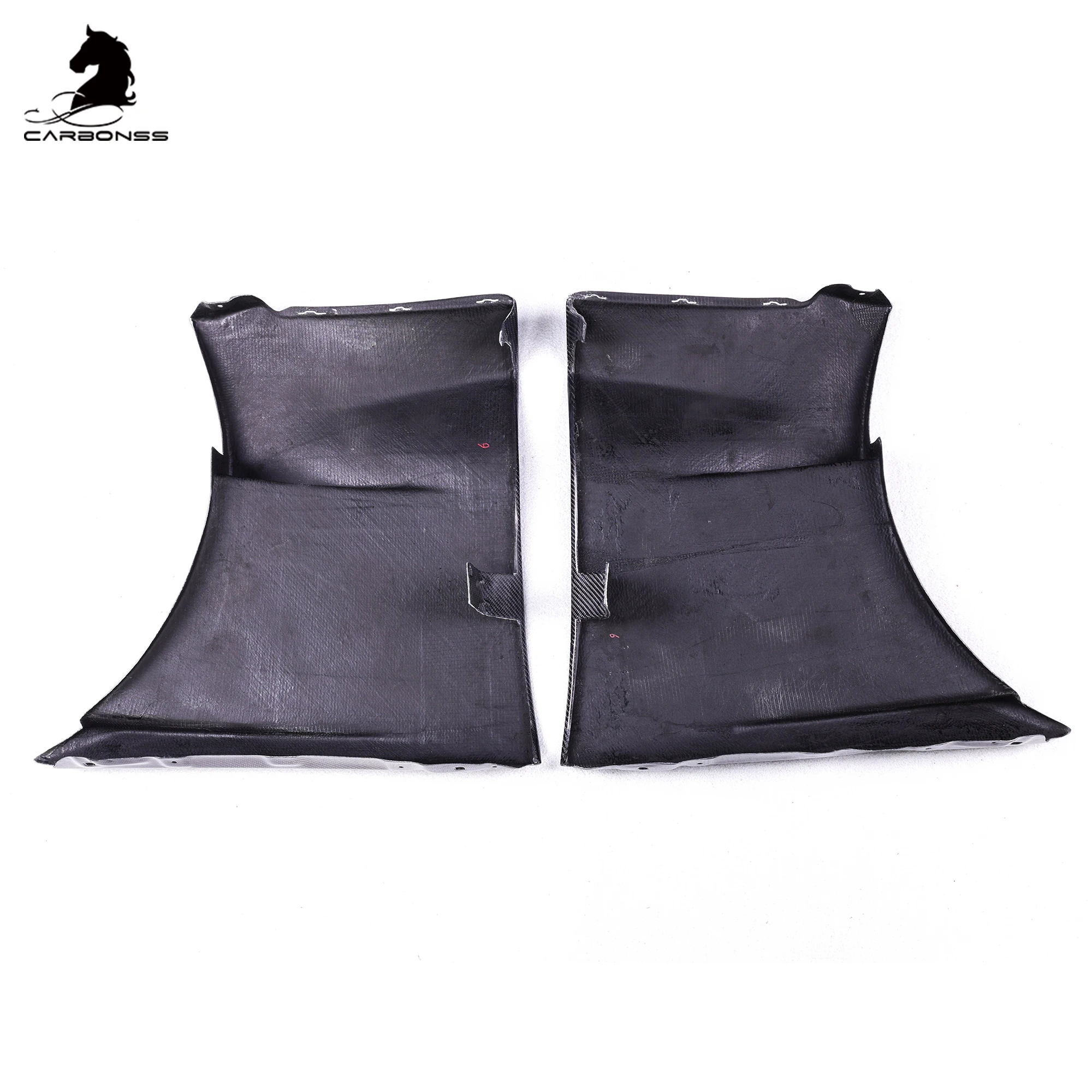 Guardabarros delantero lateral fibra de carbono estilo Evs GR Supra MK5 - imagen 5