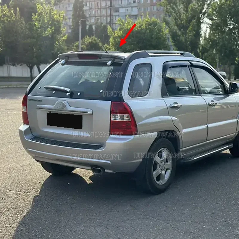 Alerón trasero KIA Sportage 2005-2010 ABS gris sin pintar - imagen 3