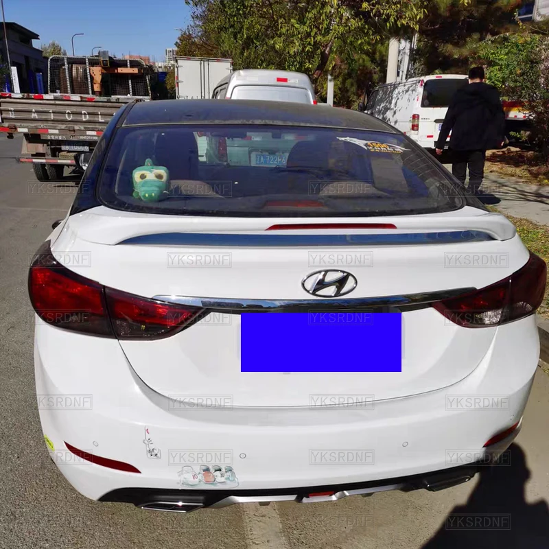 Alerón trasero de ABS con luz LED para Hyundai Elantra 2012-2015 - imagen 3