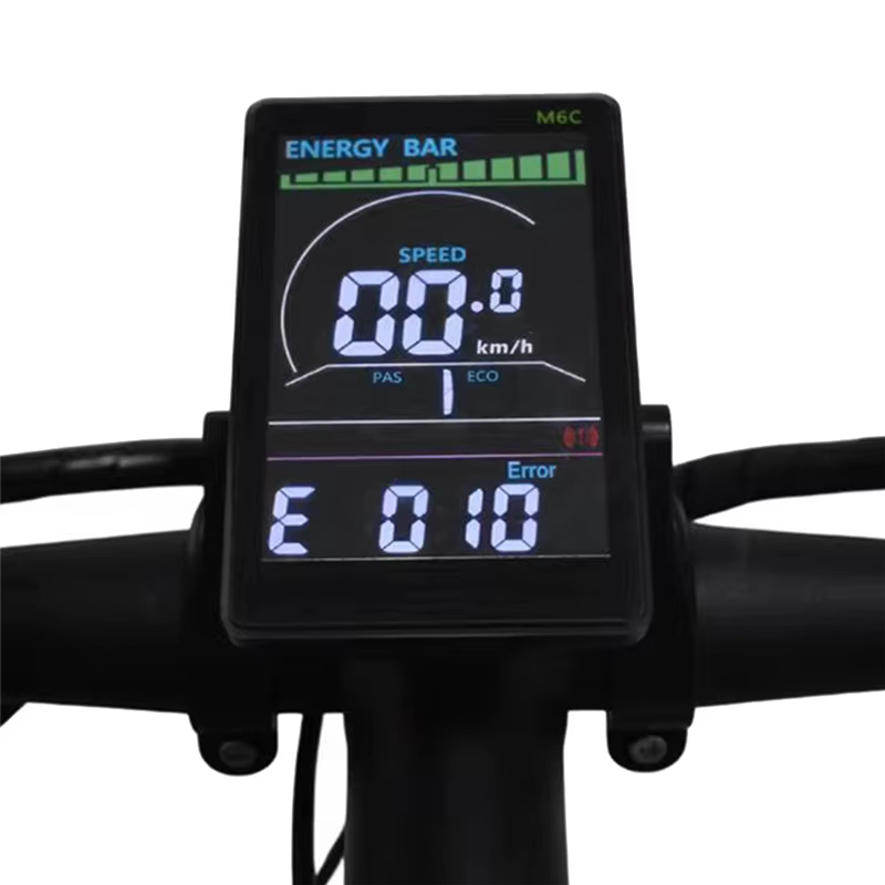 Medidor de pantalla LCD para bicicleta eléctrica AEF3-M6C, 24V-60V, Panel LCD para patinete eléctrico, piezas de pantalla a Color con USB para bicicleta eléctrica de montaña (5PI - imagen 4