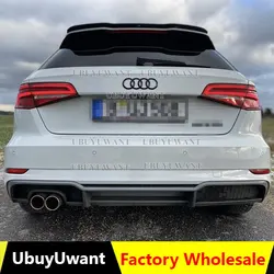 Spoiler de techo ABS para Audi A3/S3 8V, 5 puertas (2013-2018)