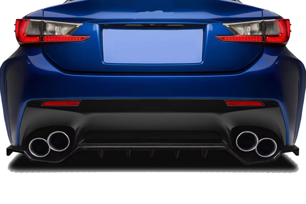 Alerón trasero de fibra de carbono para Lexus RC F 2015-2019 - imagen 2