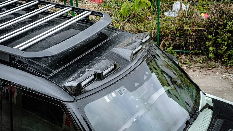 Luces techo fibra de carbono Land Rover Defender - imagen 4