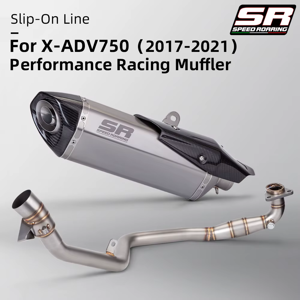 Silenciador de escape de titanio para Honda X-ADV 750
