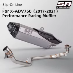 Silenciador de escape de titanio para Honda X-ADV 750