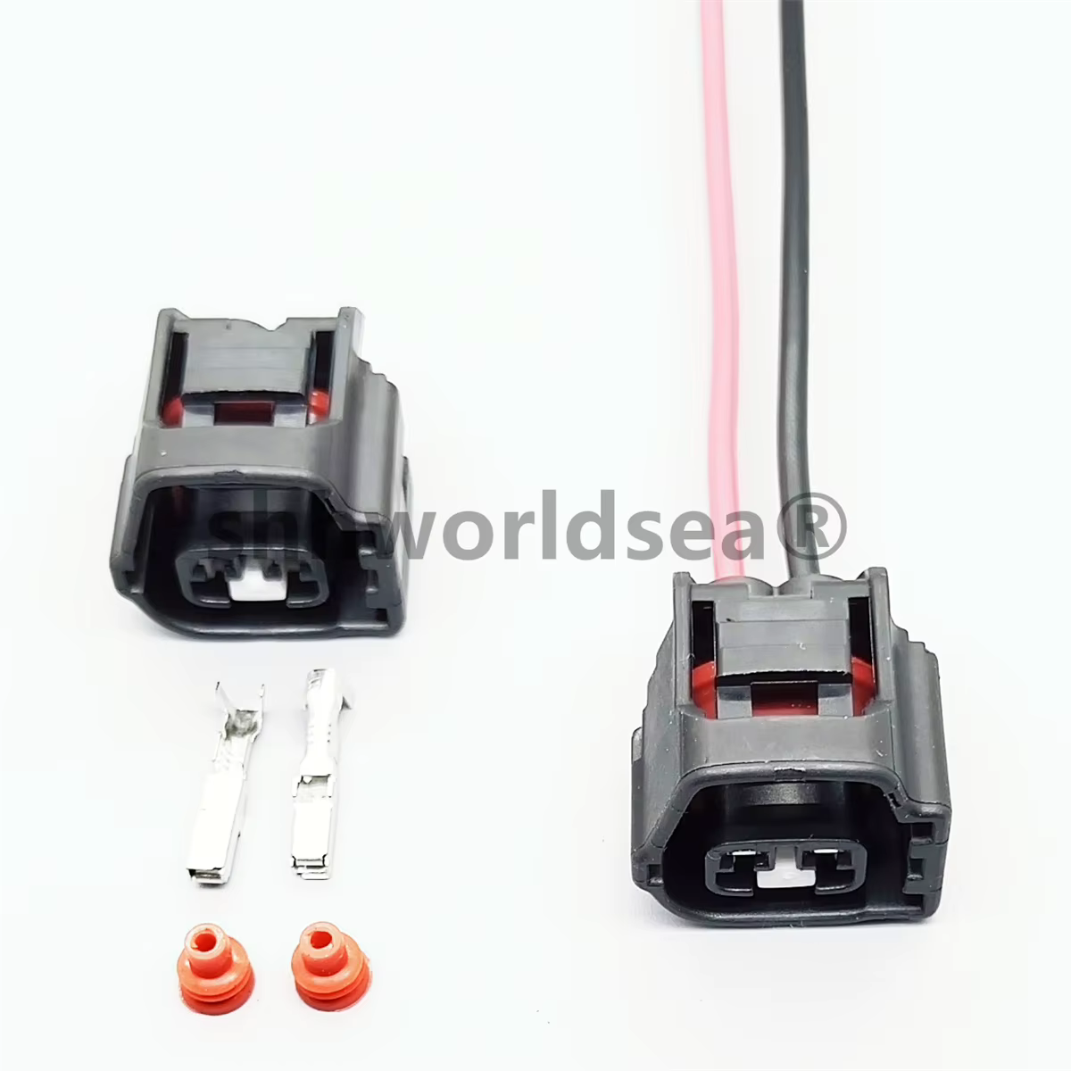Shhworldsea Conector de sensor de temperatura Toyota, 2 pines - imagen 2