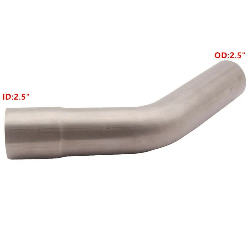 Curva tubo de escape 45º acero inoxidable mandril 2,5 pulgadas 63mm - imagen 3