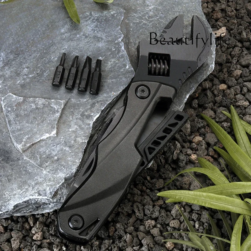 Llave móvil multifuncional EDC plegable – Alicates herramienta - imagen 4