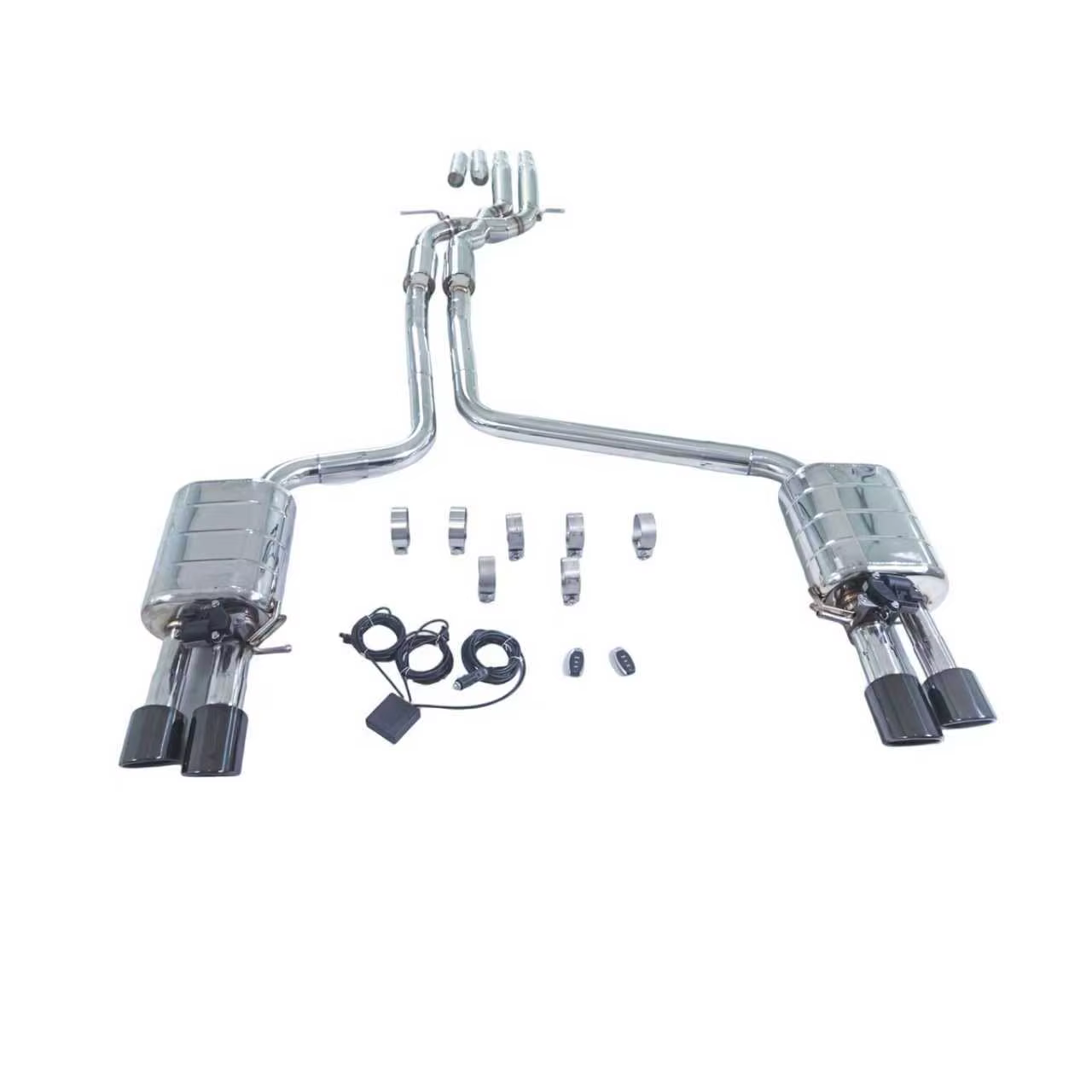 Escape cat-back GFC de cuatro salidas para Audi A6/A7 C7 2.8T/3.0T - imagen 5