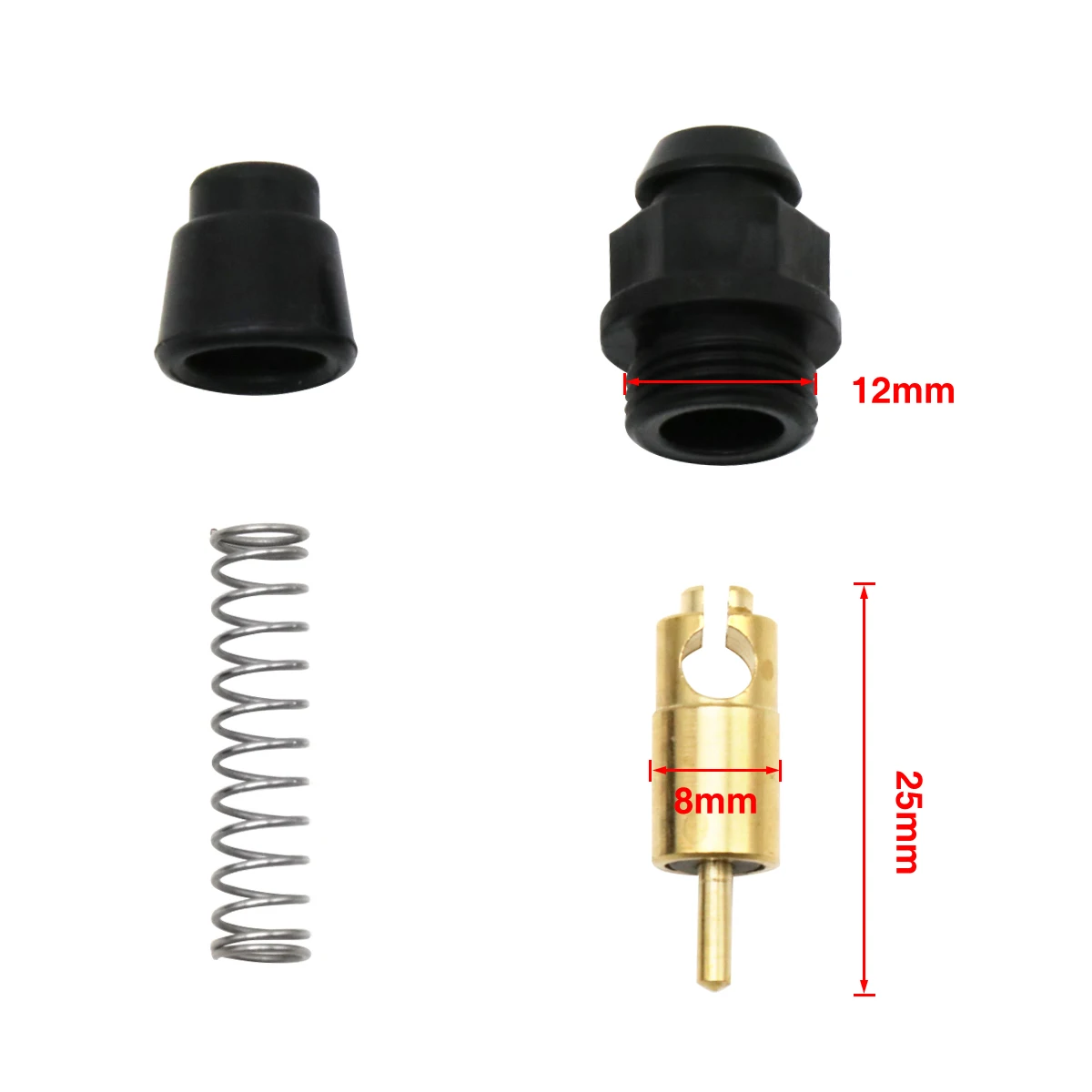 Kit estrangulador carburador ZS Racing Mikuni TM36 TM40 - imagen 2