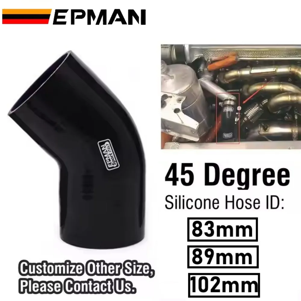 EPMAN Codo turbo silicona 45° – BMW F20 Serie 1 - imagen 2