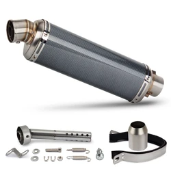 Silencioso de escape universal T98 para moto con DB Killer