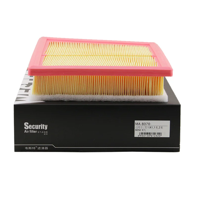 Para BMW Serie 2 (F45 F46) X1 (F48) MINI (F55 F56) Cooper COUNTRYMAN (F54 F60) MA8070 Filtro de aire 13717619267 13718513944 - imagen 4