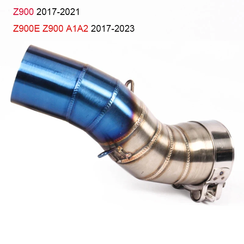 Exhuast-Tubo de enlace medio para motocicleta, adaptador de Escape para Kawasaki Z900, años 2017 a 2021, Z900E, z900, A1, A2, años 2017 a 2023 - imagen 4