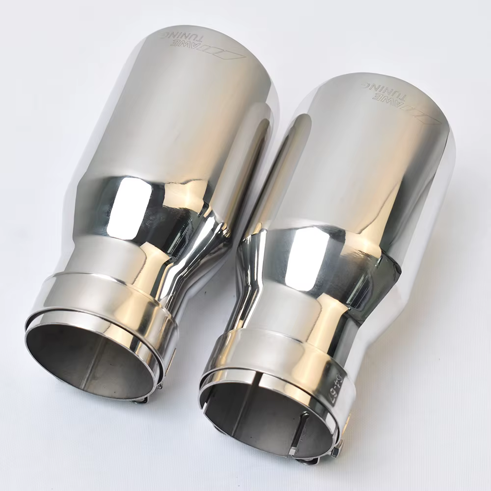Cola de escape inoxidable pulida y biselada compatible con AWE - imagen 4