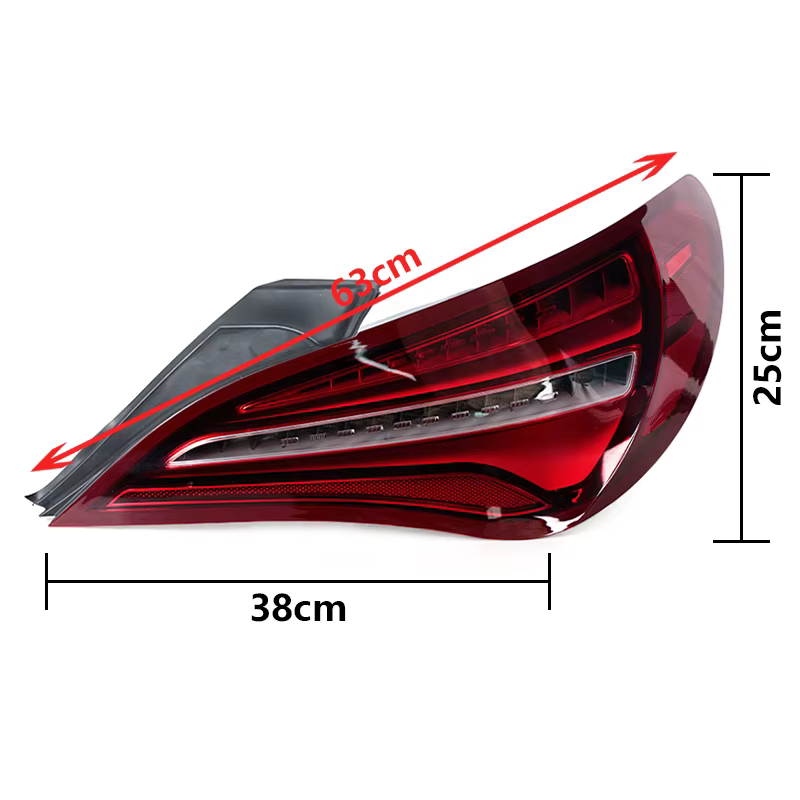 Piloto trasero Mercedes CLA W117 2016-2019 con luz de marcha atrás - imagen 2