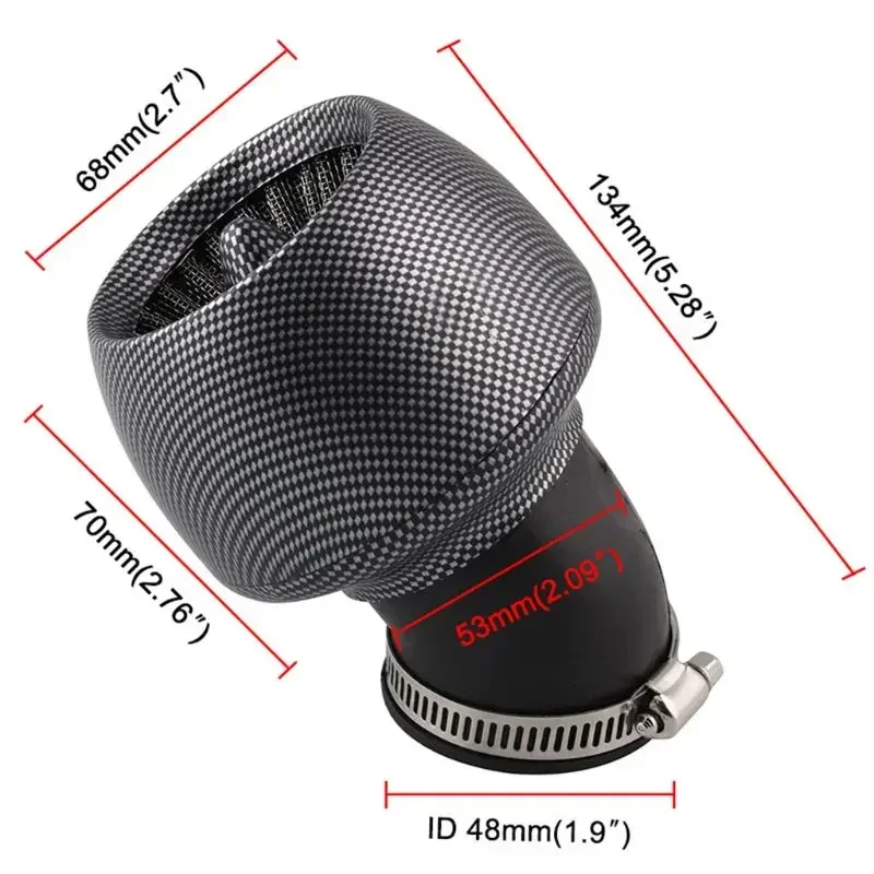 Filtro de aire deportivo alto flujo Yamaha JOG/Cygnus/Force - imagen 5