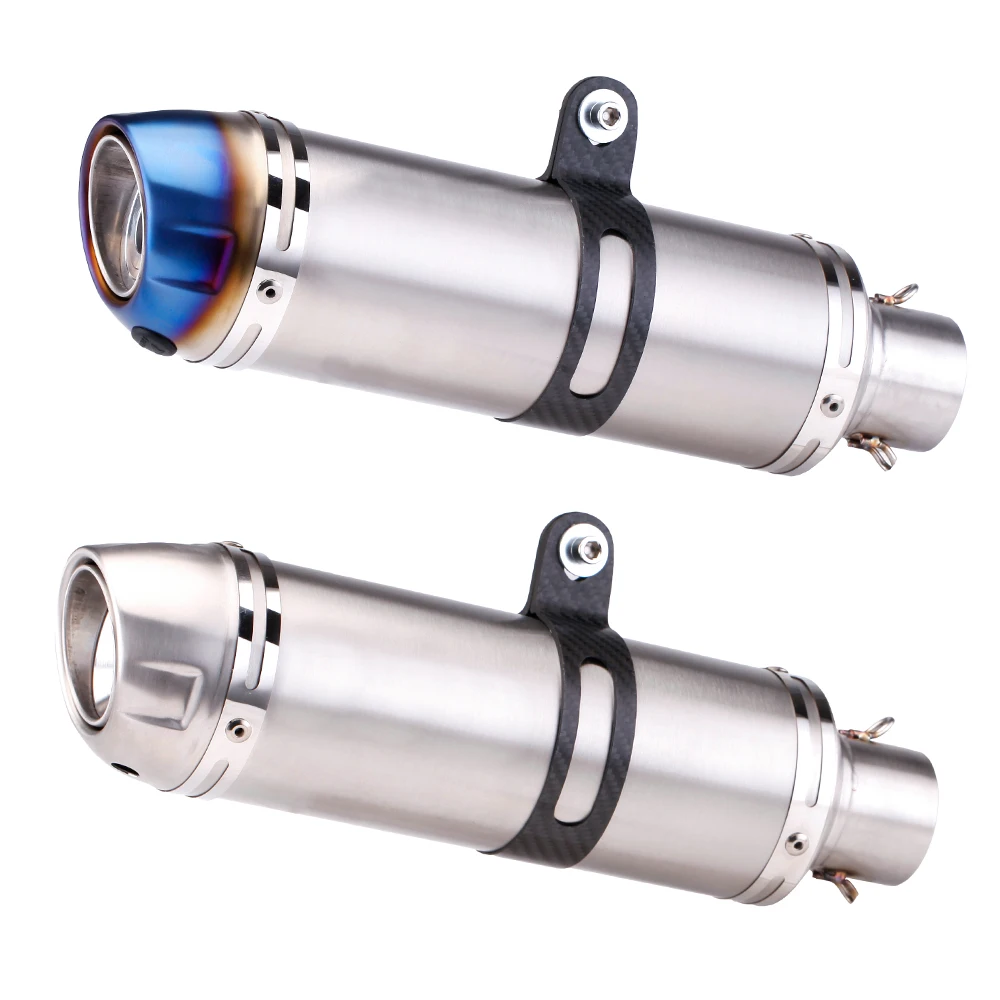 Silenciador de escape moto 51 mm, fibra de carbono y DB Killer - imagen 5