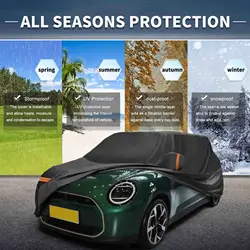 Funda coche Autohaux para Mini Cooper 2013-2024 PEVA con cremallera