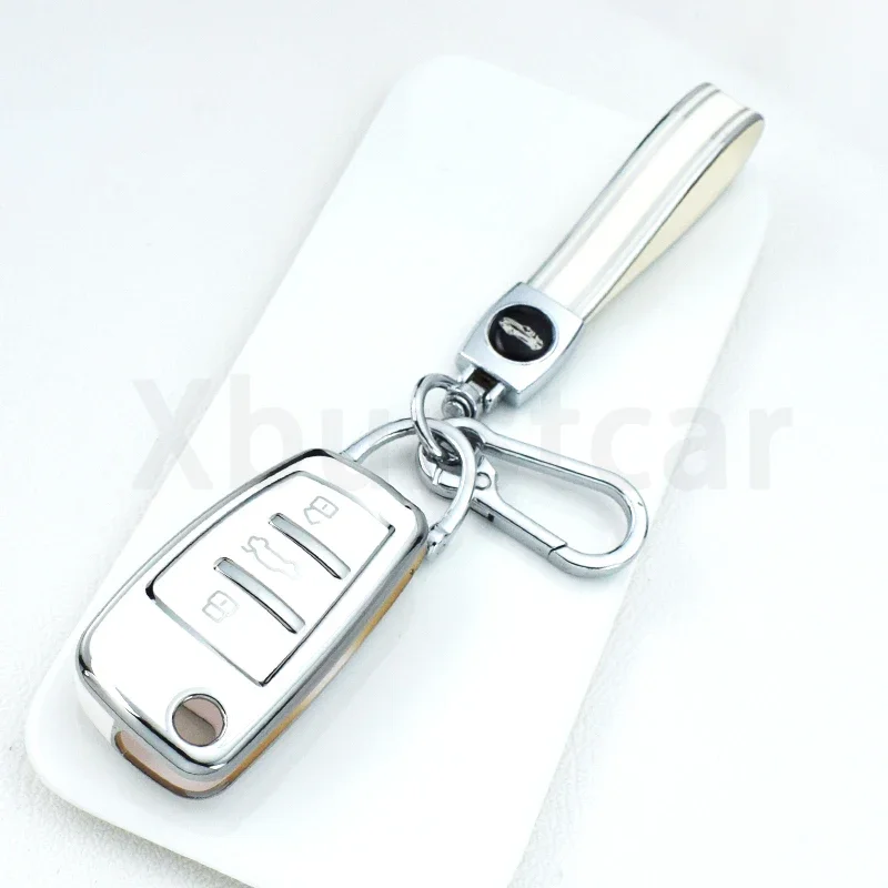 Funda TPU para llave Audi - carcasa protectora ergonomica A1, A3, A4 - imagen 4