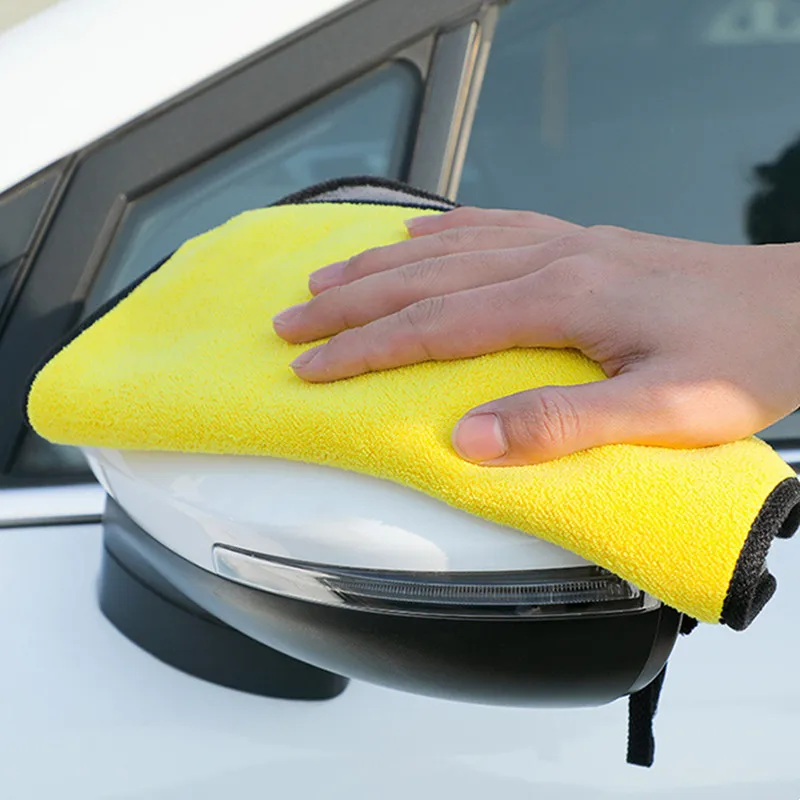 Toalla de microfibra 30x30cm para limpieza de coche - imagen 3