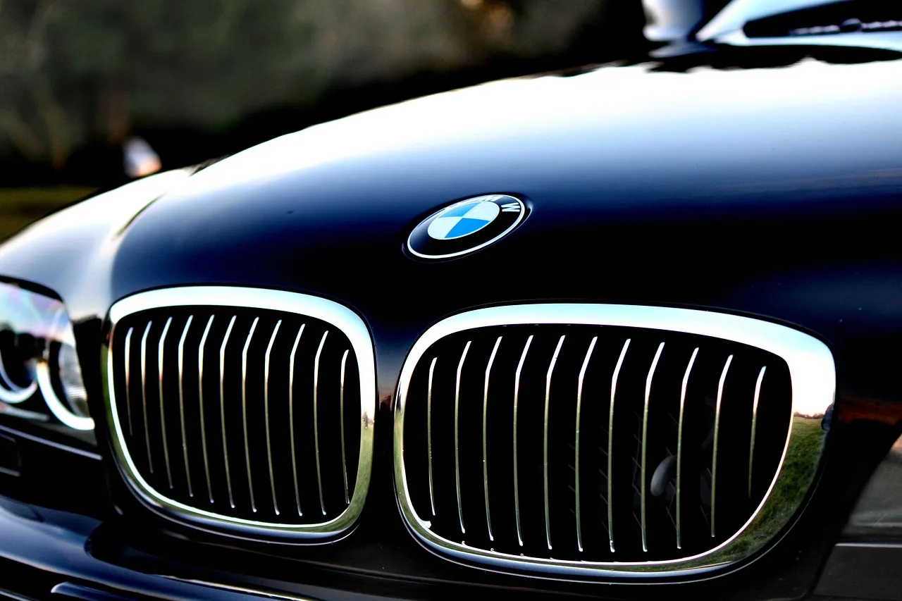 Soporte trasero de escape acero inoxidable BMW