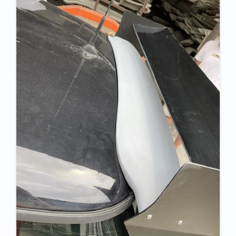Alerón trasero M7 compuesto fibra Mini Cooper R53 Hatchback sin pintar - imagen 4